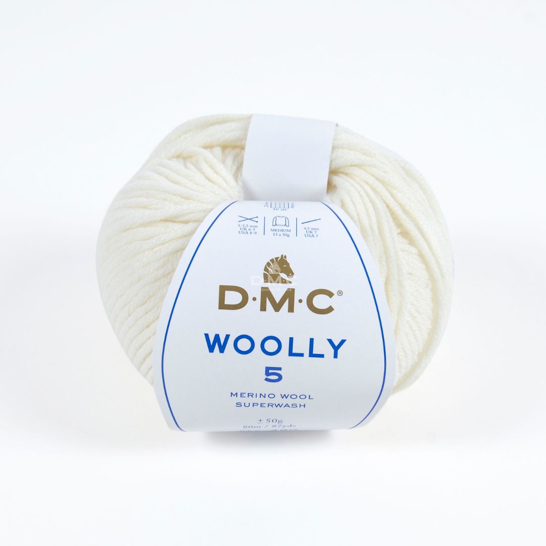 DMC Woolly 5 Yarn (01)