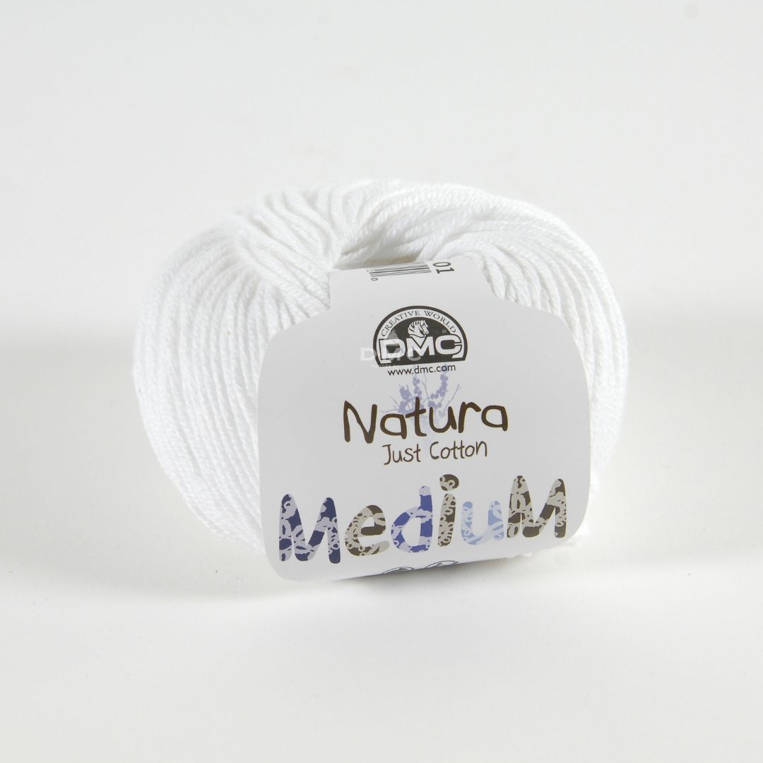 DMC Natura Just Cotton Medium Yarn (01)