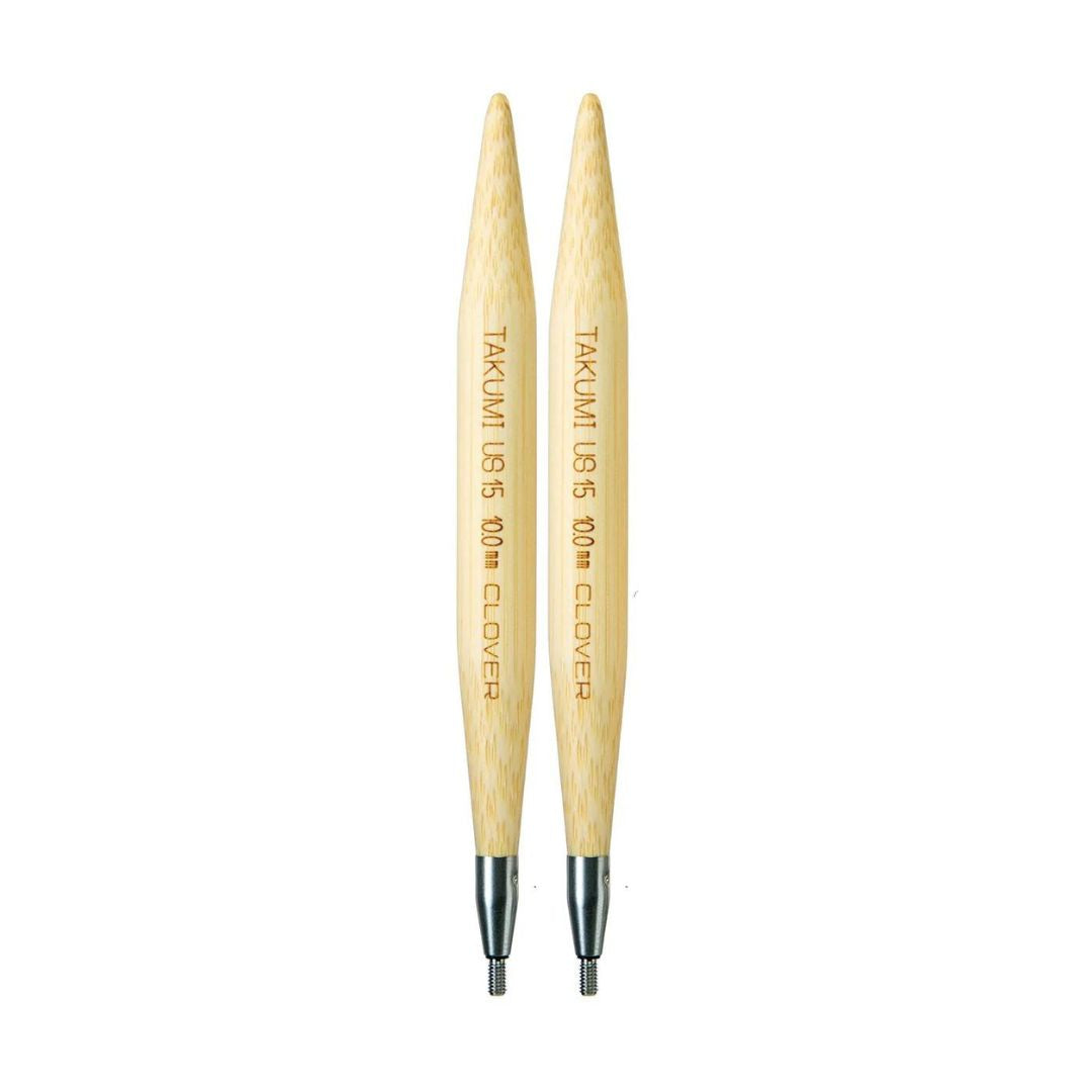 Clover Takumi Bamboo Interchangeable Circular Knitting Needles (10mm)