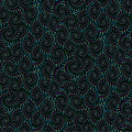Dotted Spiral in Dark/Multi quilting fabric by Benartex
