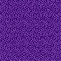 Interlocking Rings in Dark Purple quilting fabric by Benartex