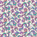 Fractal All Over in White/Multi quilting fabric by Benartex