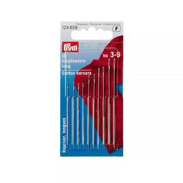 Prym Long Darning Needles - No.3–9 (assorted)