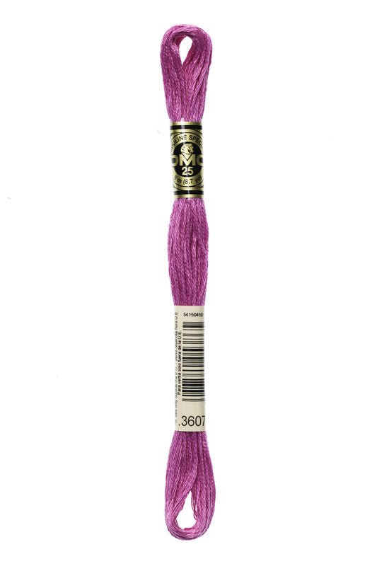 DMC Embroidery Floss (The Purple Shades) - 3607 - Light Plum