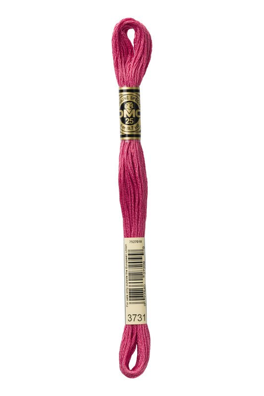 DMC Embroidery Floss (The Pink Shades) - 3731 - Very Dark Dusty Rose
