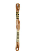 DMC Embroidery Floss (The Brown Shades) (105 - variegated tan/brown)