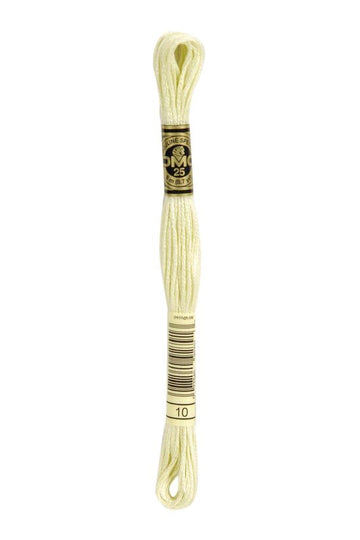 DMC Embroidery Floss (The Green Shades) (10 - very light tender green)