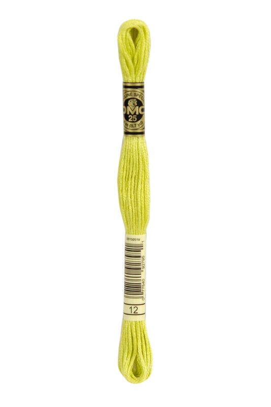 DMC Embroidery Floss (The Green Shades) (12 - tender green)