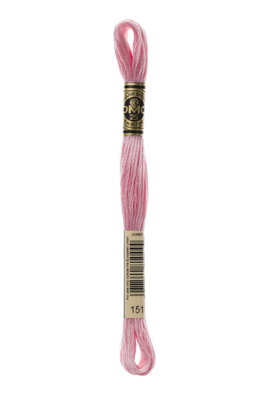DMC Embroidery Floss (The Pink Shades) (151 - very light dusty rose)