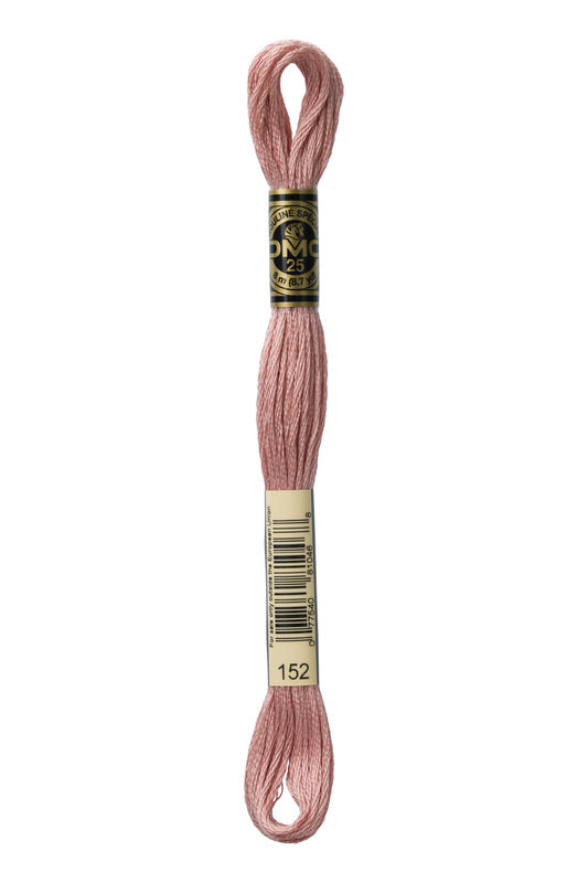 DMC Embroidery Floss (The Pink Shades) (152 - medium light shell pink)