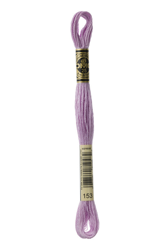 DMC Embroidery Floss (The Purple Shades) (153 - very light violet)