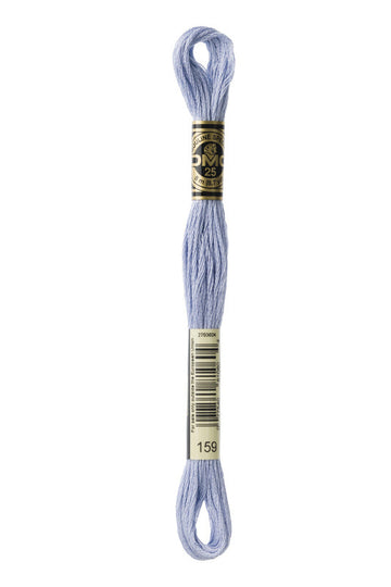 DMC Embroidery Floss (The Grey Shades) (159 - light grey blue)