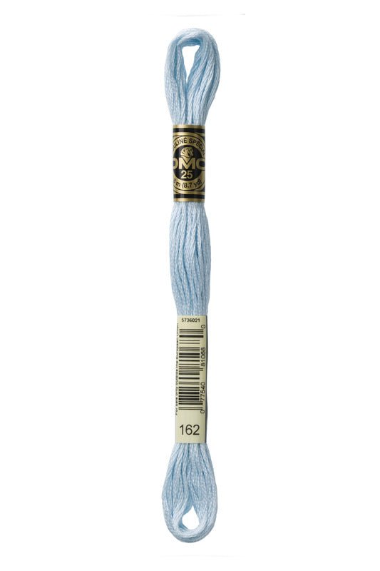 DMC Embroidery Floss (The Blue Shades) (162 - ultra very light blue)