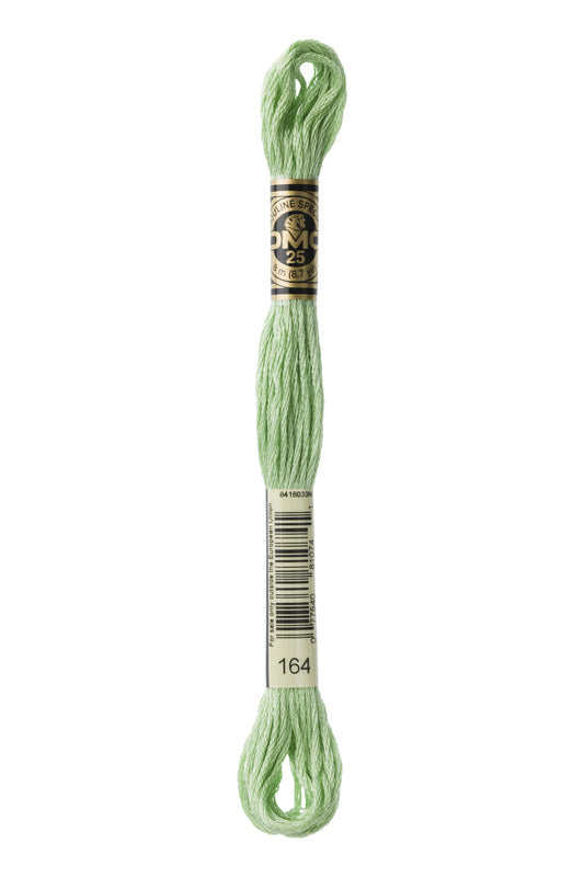 DMC Embroidery Floss (The Green Shades) (164 - light forest green)