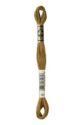 DMC Embroidery Floss (The Brown Shades) (167 - very dark yellow beige)