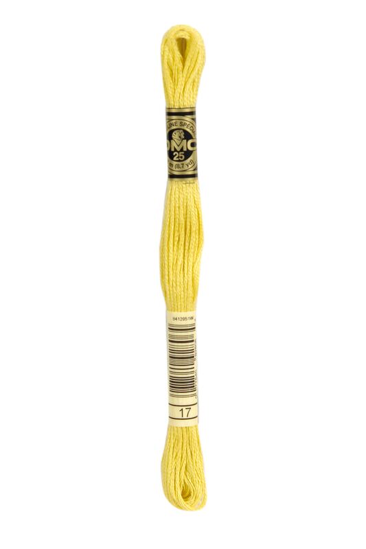 DMC Embroidery Floss (The Yellow Shades) (17 - light yellow plum)