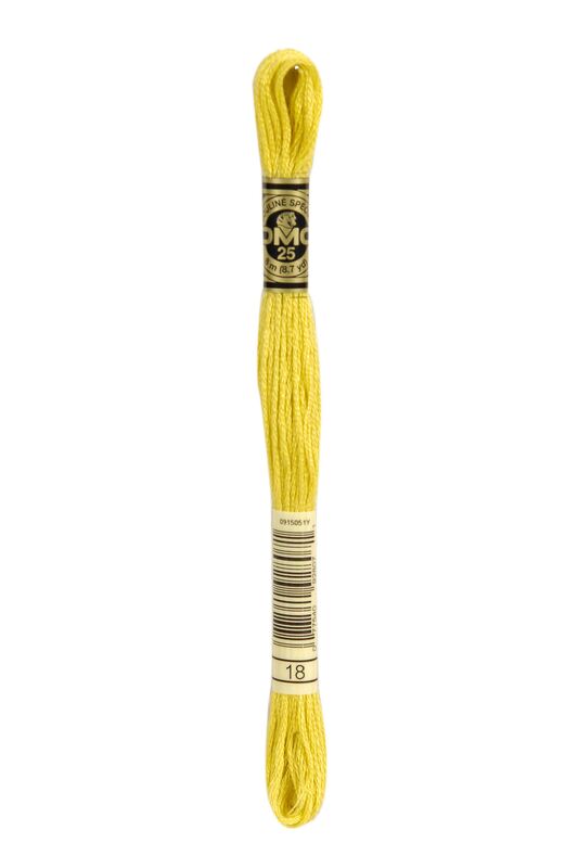 DMC Embroidery Floss (The Yellow Shades) (18 - yellow plum)