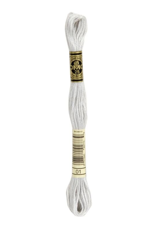 DMC Embroidery Floss (The Black & White Shades) (1 - white tin)