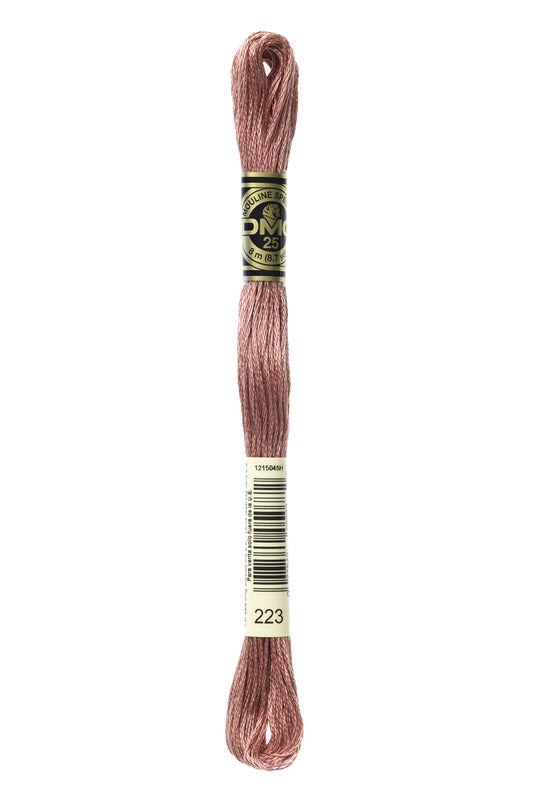 DMC Embroidery Floss (The Pink Shades) (223 - light shell pink)