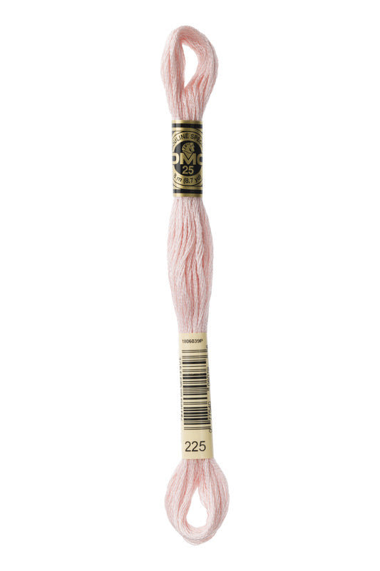 DMC Embroidery Floss (The Pink Shades) (225 - ultra very light shell pink)