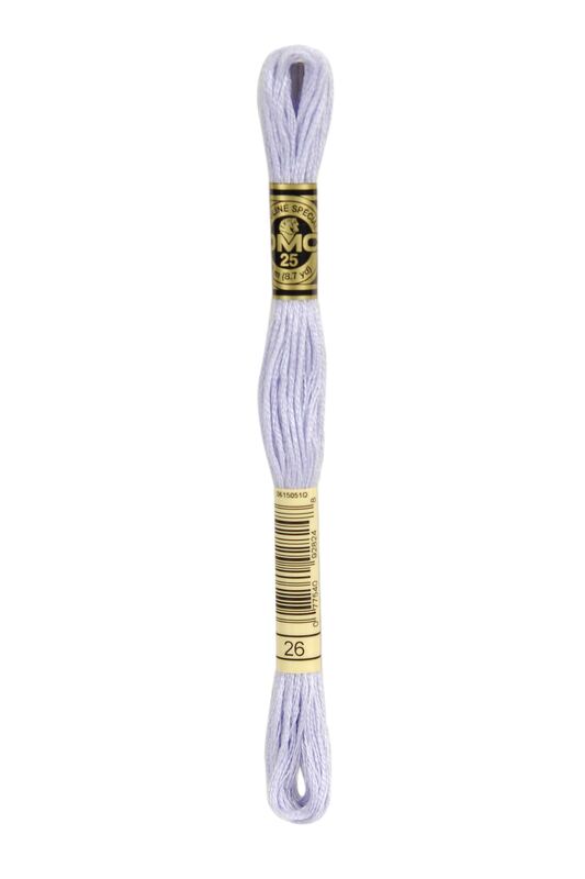 DMC Embroidery Floss (The Purple Shades) (26 - pale lavender)