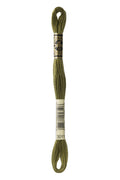 DMC Embroidery Floss (The Green Shades) (3011 - dark khaki green)