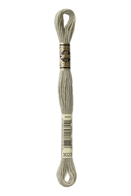 DMC Embroidery Floss (The Grey Shades) (3023 - light brown grey)