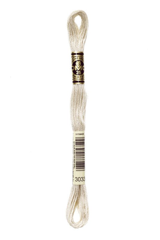 DMC Embroidery Floss (The Brown Shades) (3033 - very light mocha brown)