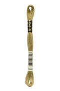 DMC Embroidery Floss (The Brown Shades) (3045 - dark yellow beige)