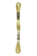 DMC Embroidery Floss (The Brown Shades) (3046 - medium yellow beige)