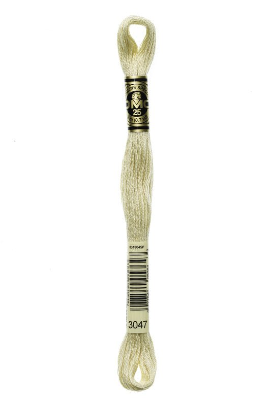 DMC Embroidery Floss (The Brown Shades) (3047 - light yellow beige)