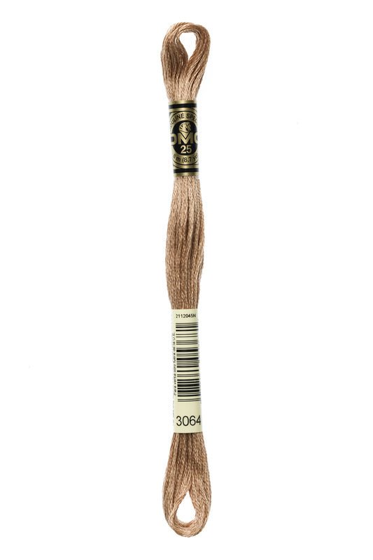 DMC Embroidery Floss (The Brown Shades) (3064 - desert sand)