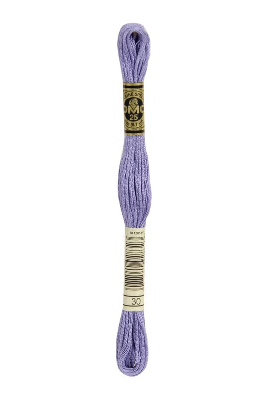 DMC Embroidery Floss (The Purple Shades) (30 - medium light blueberry)
