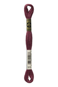 DMC Embroidery Floss (The Red Shades) (315 - medium dark antique mauve)