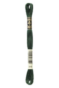 DMC Embroidery Floss (The Green Shades) (319 - very dark pistachio green)