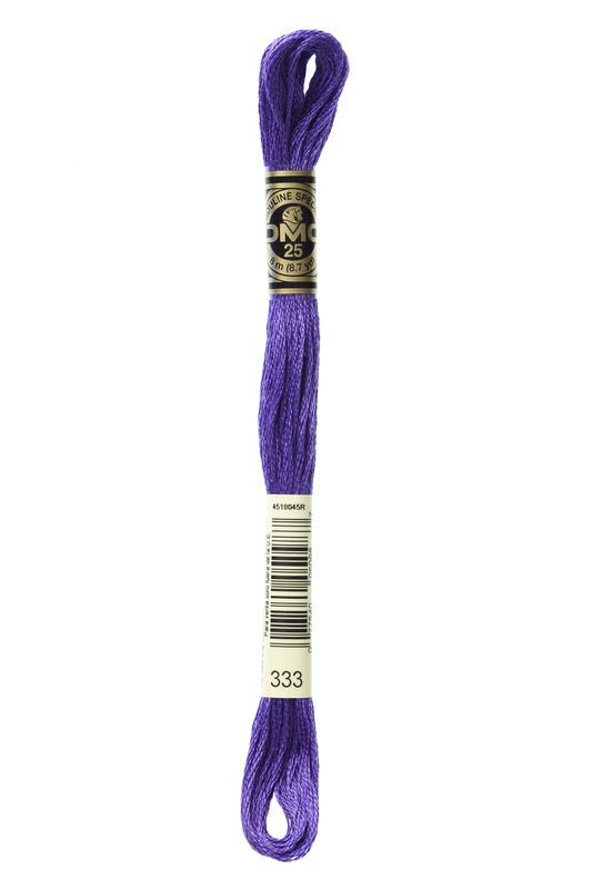DMC Embroidery Floss (The Purple Shades) (333 - very dark blue violet)