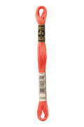 DMC Embroidery Floss (The Orange Shades) (3340 - medium apricot)