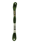 DMC Embroidery Floss (The Green Shades) (3345 - dark hunter green)