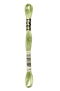 DMC Embroidery Floss (The Green Shades) (3348 - light yellow green)