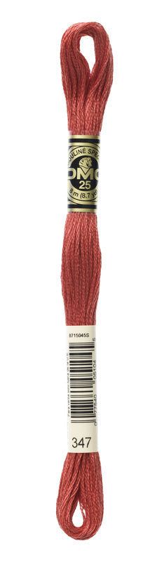DMC Embroidery Floss (The Pink Shades) (347 - very dark salmon)