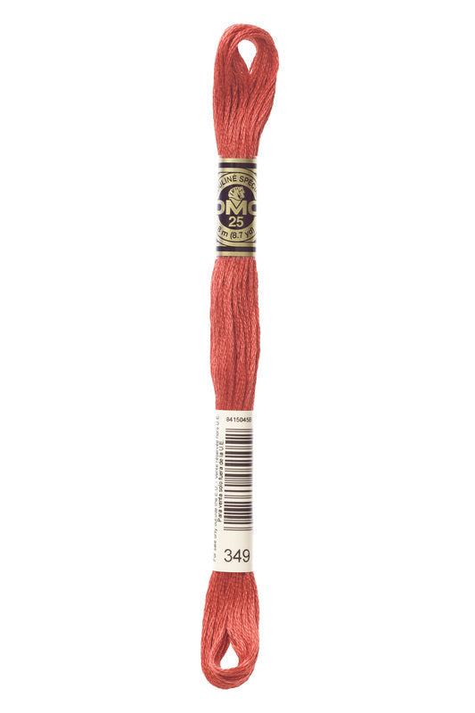 DMC Embroidery Floss (The Red Shades) (349 - dark coral)