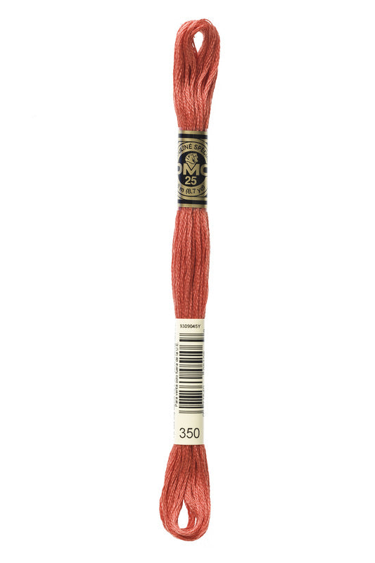 DMC Embroidery Floss (The Orange Shades) (350 - medium coral)