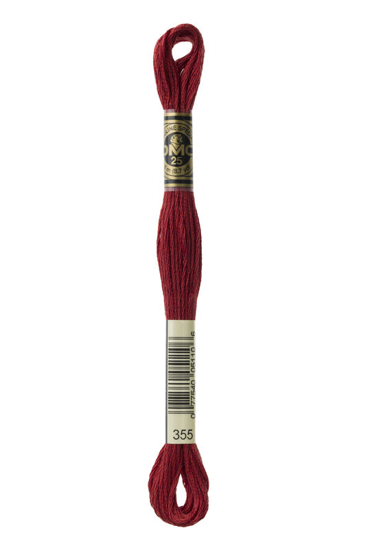 DMC Embroidery Floss (The Orange Shades) (355 - dark terra cotta)