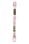 DMC Embroidery Floss (The Pink Shades) (3689 - light mauve)