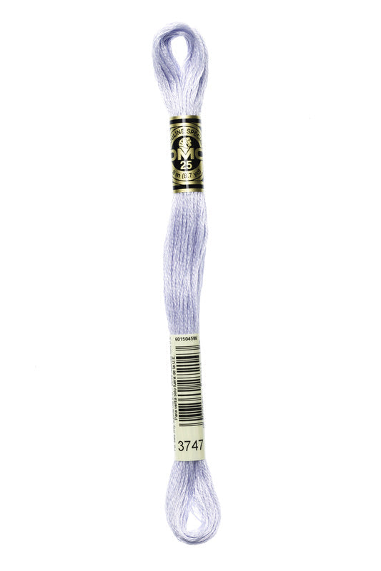 DMC Embroidery Floss (The Purple Shades) (3747 - very light blue violet)