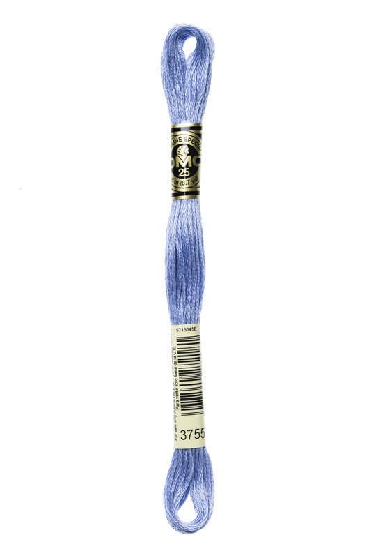 DMC Embroidery Floss (The Blue Shades) (3755 - baby blue)