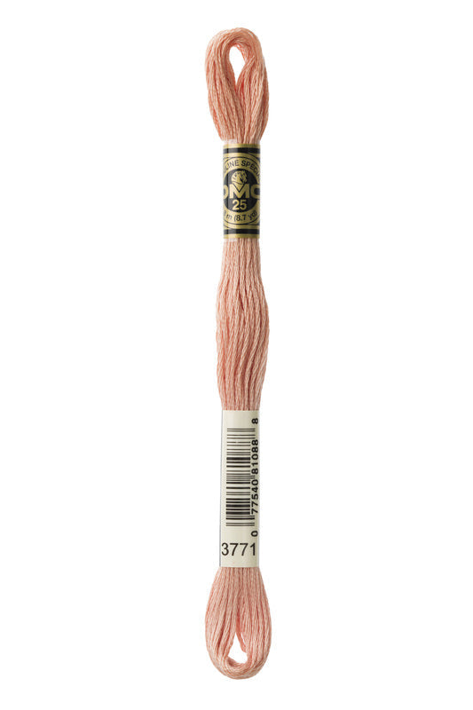 DMC Embroidery Floss (The Orange Shades) (3771 - ultra very light terra cotta)