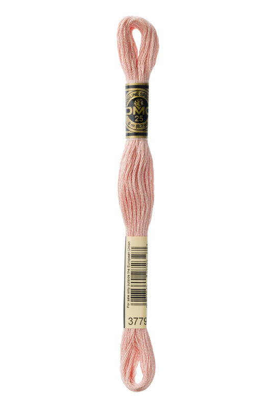 DMC Embroidery Floss (The Pink Shades) (3779 - ultra very light rosewood)