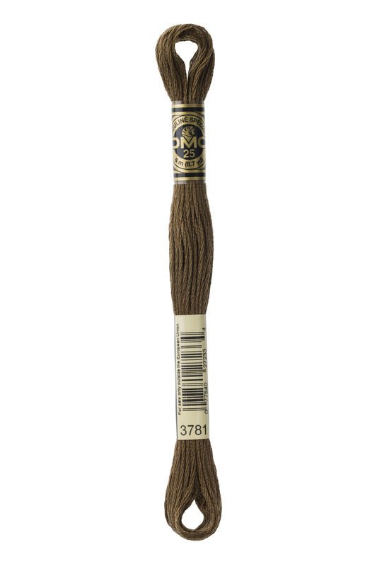 DMC Embroidery Floss (The Brown Shades) (3781 - dark mocha brown)