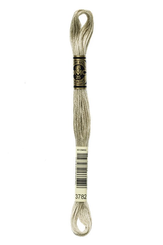 DMC Embroidery Floss (The Brown Shades) (3782 - light mocha brown)